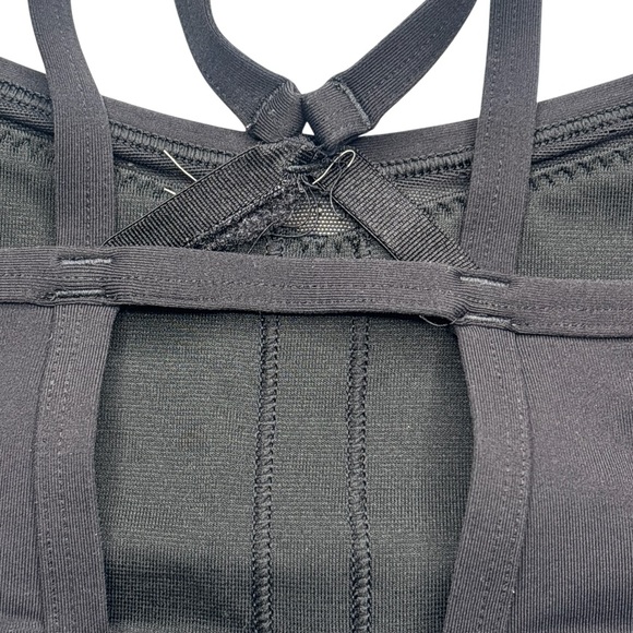 Lululemon | Black Strappy Back Sports Bra | Size 6 - Picture 6 of 6